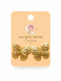 Butterfly Gold Plated Anti-Tarnish Earrings