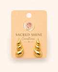 Drop Gold Platted Antitarnish