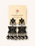 Heritage Big-Hanging Oxodised Earring