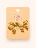 Knot Gold Plated Anti-Tarnish Earrings